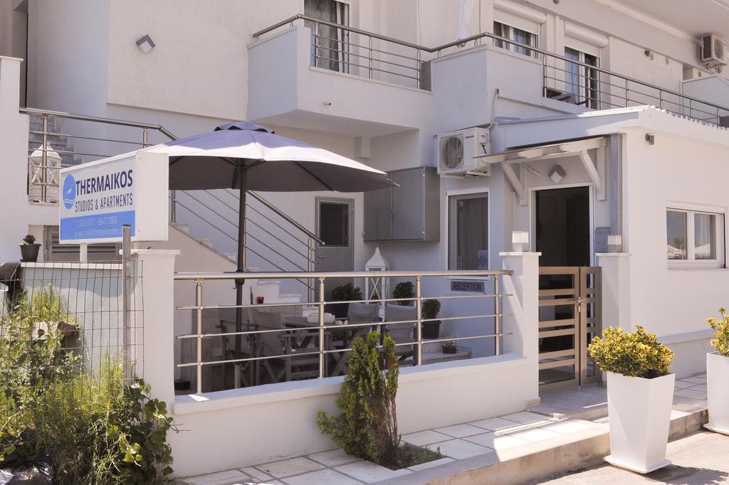 Thermaikos Studios & Apartments Peraía Buitenkant foto